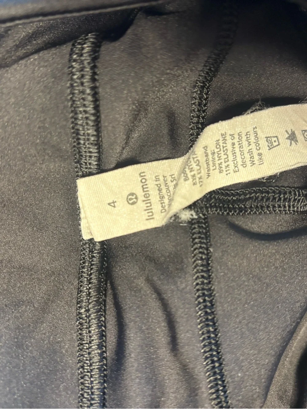 Lululemon Girls Shorts Sz 4